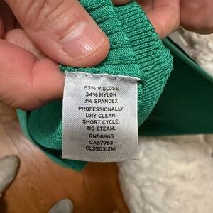 Classiques Entier Teal Ribbed Knit Top